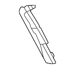 52713AQ010 - : Trim Molding for Toyota Image