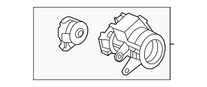 SWH12 - Body: Motorcraft™ Ignition Starter Switch Bracket for Ford Image
