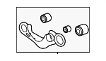 4877048030 - Suspension: Ft Upper Control Arm for Lexus Image