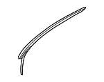 92256496 - Body: Upper Weather-strip for Chevrolet: Caprice, SS | Pontiac: G8 Image