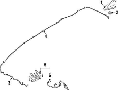 Antenna & Radio for 2025 Hyundai Ioniq 5 #0