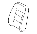 30761275 - Body: Seat Back Pad for Volvo: S80, V70, XC70 Image