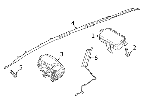 Air Bag Components for 2024 Hyundai Venue #0