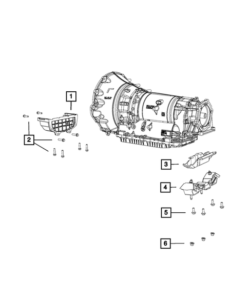 Mounting and Skid Plate for 2022 Ram 1500 Classic #3