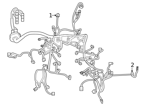 Wiring Harness for 2016 Toyota 4Runner #0