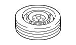 32271563 - Tire &amp; Wheel: Spare Tire for Volvo Image