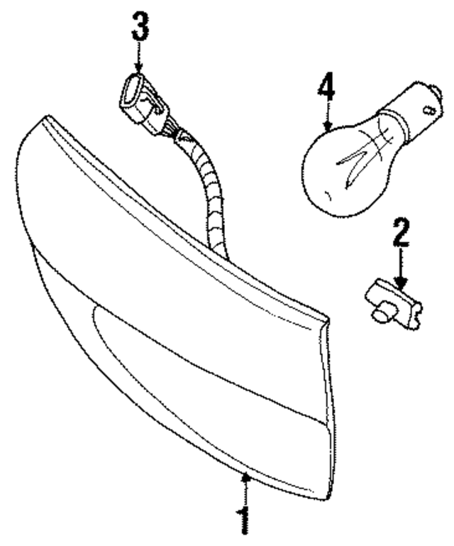 21112649 - : Tail Lamp Assembly for GM Image