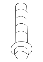 PAF909913 - Engine: Trans Crossmember Bolt for Porsche: Cayenne Image