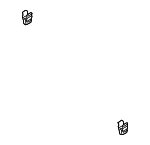 847471C000 - Body: Front Trim Clip for Hyundai Image