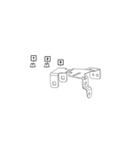 68743483AA - Electrical: Wiring Bracket for Mopar Image