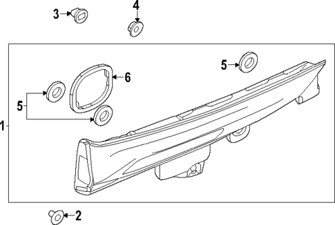 Backup Lamps for 2025 Mazda CX-70 #0