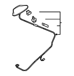 39150TXMA51ZD - : 2019 Honda Insight - Antenna Assembly Radio *NH788P* (White Orchid Pearl) for Honda: Insight Image