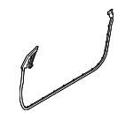 82140A7200 - Body: Lower Weather-strip for Kia: Forte Koup Image