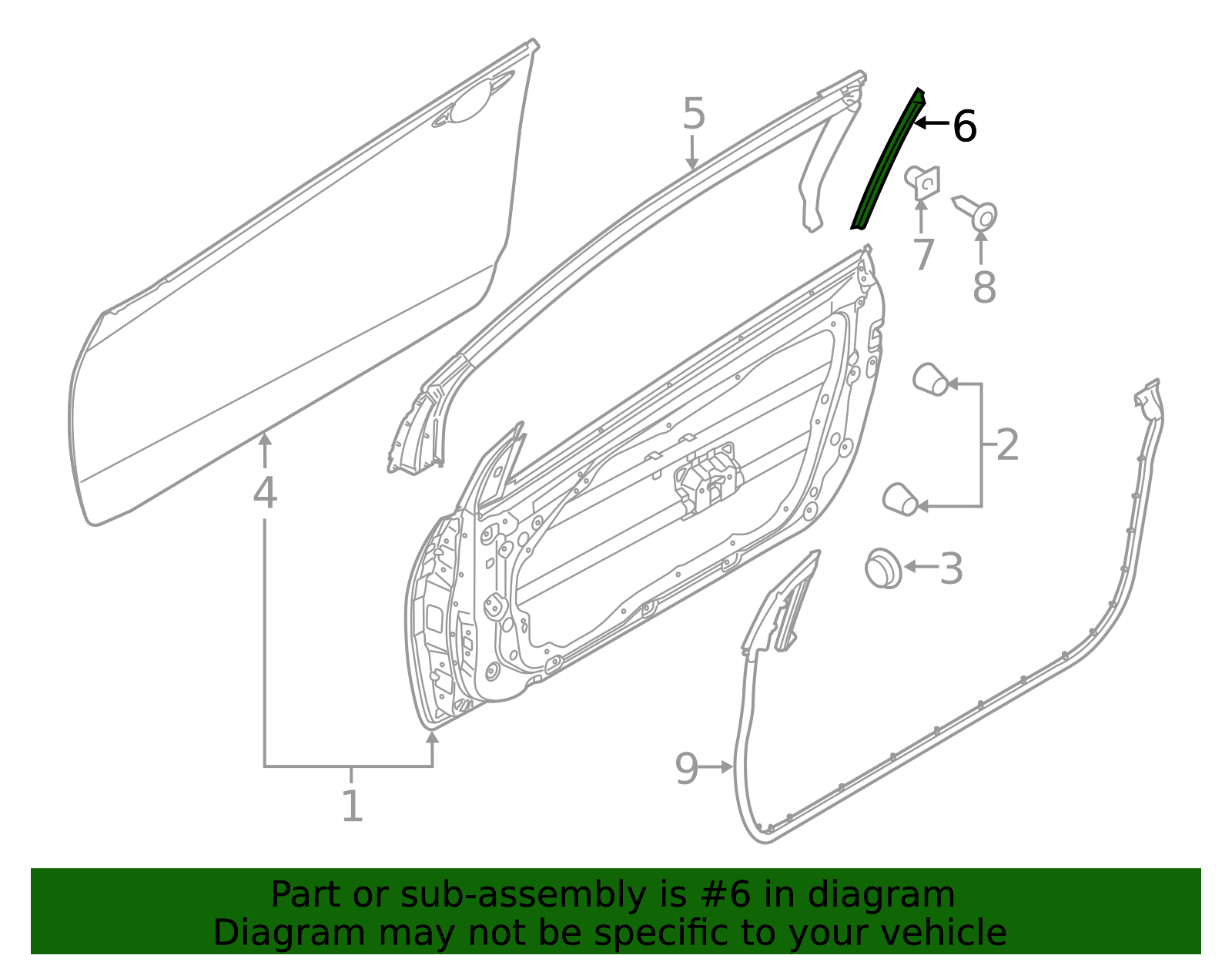 2014-2016 Kia Forte Koup Retainer 82260-A7200 | OEM Parts Online