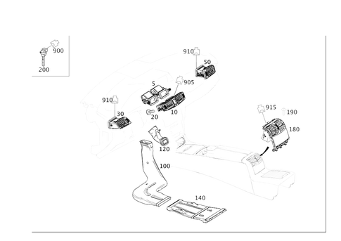 Air Ducting for 2016 Mercedes-Benz CLS63 AMG S #0