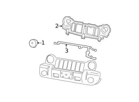 Headlamp Components for 2007 Jeep Liberty #0