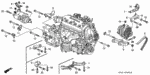 32752P01000 - Engine: STAY B, ENGINE WIRE HARNESS for Honda Image