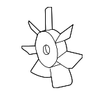 1636146090 - Cooling System: Fan Blade for Lexus: GS300, GS400, GS430, IS300 Image