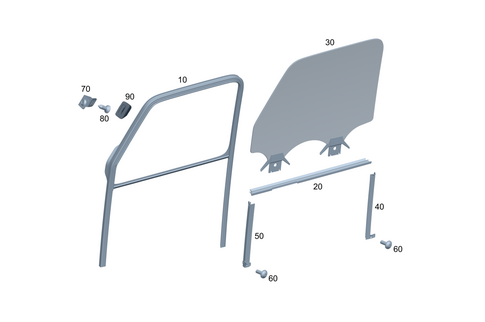 Front Window System for 2025 Mercedes-Benz G580 #0