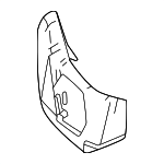 6PA40TX7AB - Body: Shield for Mopar Image