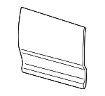 55372029AB - Body: Door Outer Panel for Mopar Image