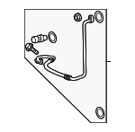 22759497 - HVAC: Front AC Hose for Chevrolet: Silverado 2500 HD, Silverado 3500 HD | GMC: Sierra 2500 HD, Sierra 3500 HD Image