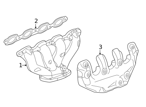 Exhaust Manifold for 2014 Chevrolet Corvette #0