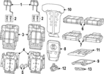 7HZ26WUCAD - Body: Seat Back Cover for Mopar Image