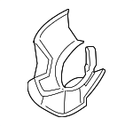 517560W000DS - Brakes: Splash Shield for Hyundai: Santa Fe, Santa Fe Sport Image