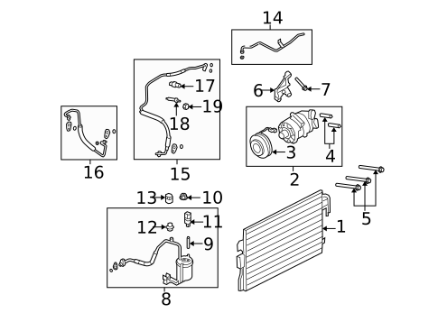 Switches, Solenoids & Actuators for 2008 Mercury Mariner #3