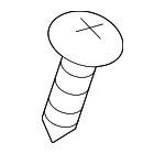 834123F000 - Body: Division Channel Upper Bolt for Kia: Cadenza, K900, Rio, Sportage Image