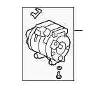 38810RN0A01 - HVAC: Compressor for Honda: Pilot, Ridgeline Image image