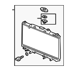 19010PND901 - Cooling System: Radiator for Acura Image