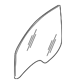 51337182083 - Body: Door Glass for BMW Image