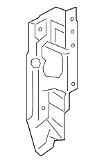 KB3Z2141040A - Body: Truck Bed Panel Bracket for Ford Image