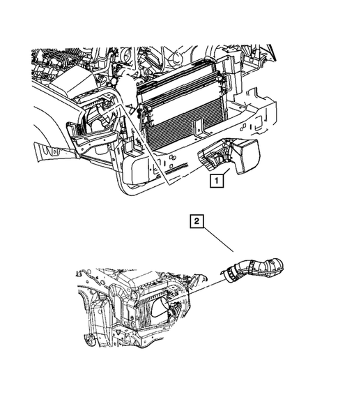 Air Inlet Components for 2009 Jeep Grand Cherokee #0