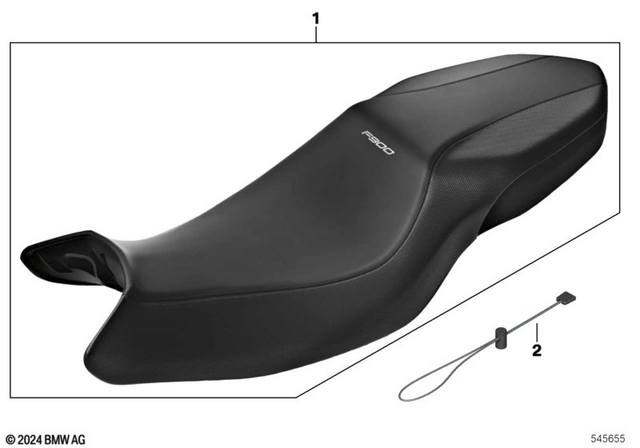 52539480753 - Ergonomics &amp; Comfort: Bench Seat, Comfort for BMW-Motorrad Image