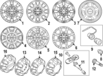 PC3Z1007B - Suspension: Wheel, Alloy for Ford Image