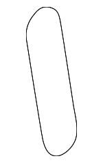 858333D200OI - : Upper Center Pillar Trim Cover for Hyundai: Sonata Image