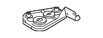 6M6Z19A614AA - HVAC: Lower Seal for Ford: Escape | Mercury: Mariner Image