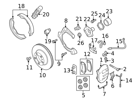 Parking Brake for 2016 Porsche Panamera #4