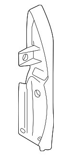 3B0821112B - Body: Fender End Piece for Volkswagen: Passat Image