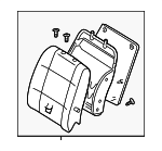 87600ZM00A - Body: Seat Back Assembly for Nissan Image