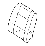 87620ZM00A - Body: Seat Back Cover for Nissan Image