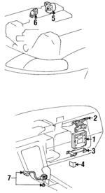 8945250020 - : Throttle Sensor for Lexus Image
