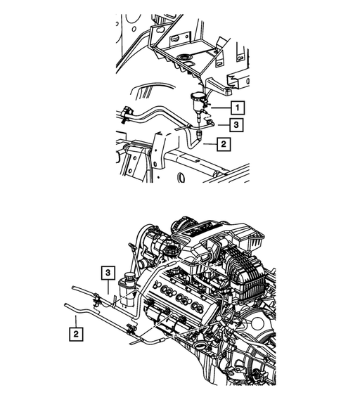 Emission Harness for 2008 Dodge Ram 3500 #1