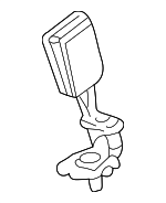 C2S14585AEK - Electrical: Buckle End for Jaguar Image