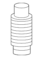 51687STXA51 - Suspension: Dust Shield for Acura: MDX, ZDX Image