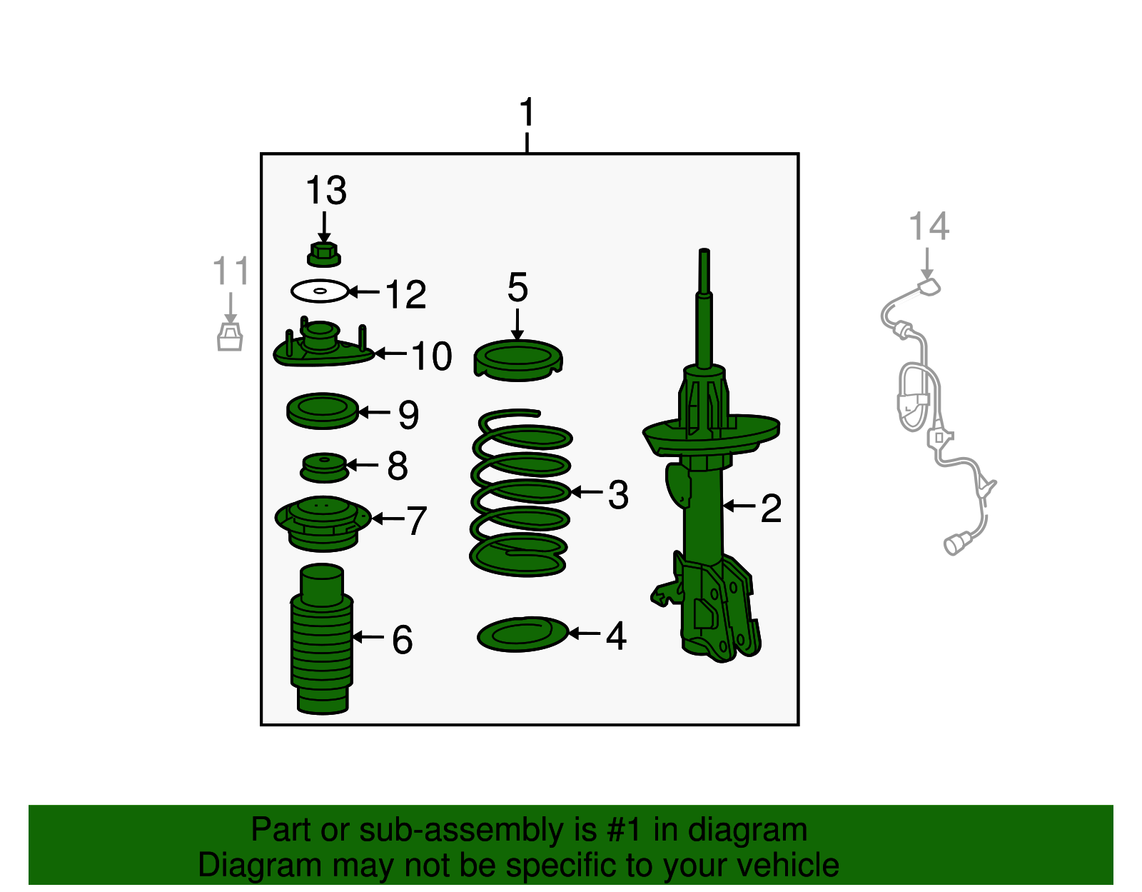 akiです✩.*˚ 51601-STX-365 - 2007-2009 Acura MDX - Damper Assembly, R