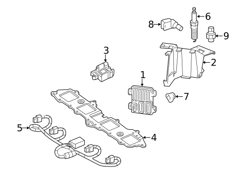 Ignition System for 2014 Chevrolet Camaro #18